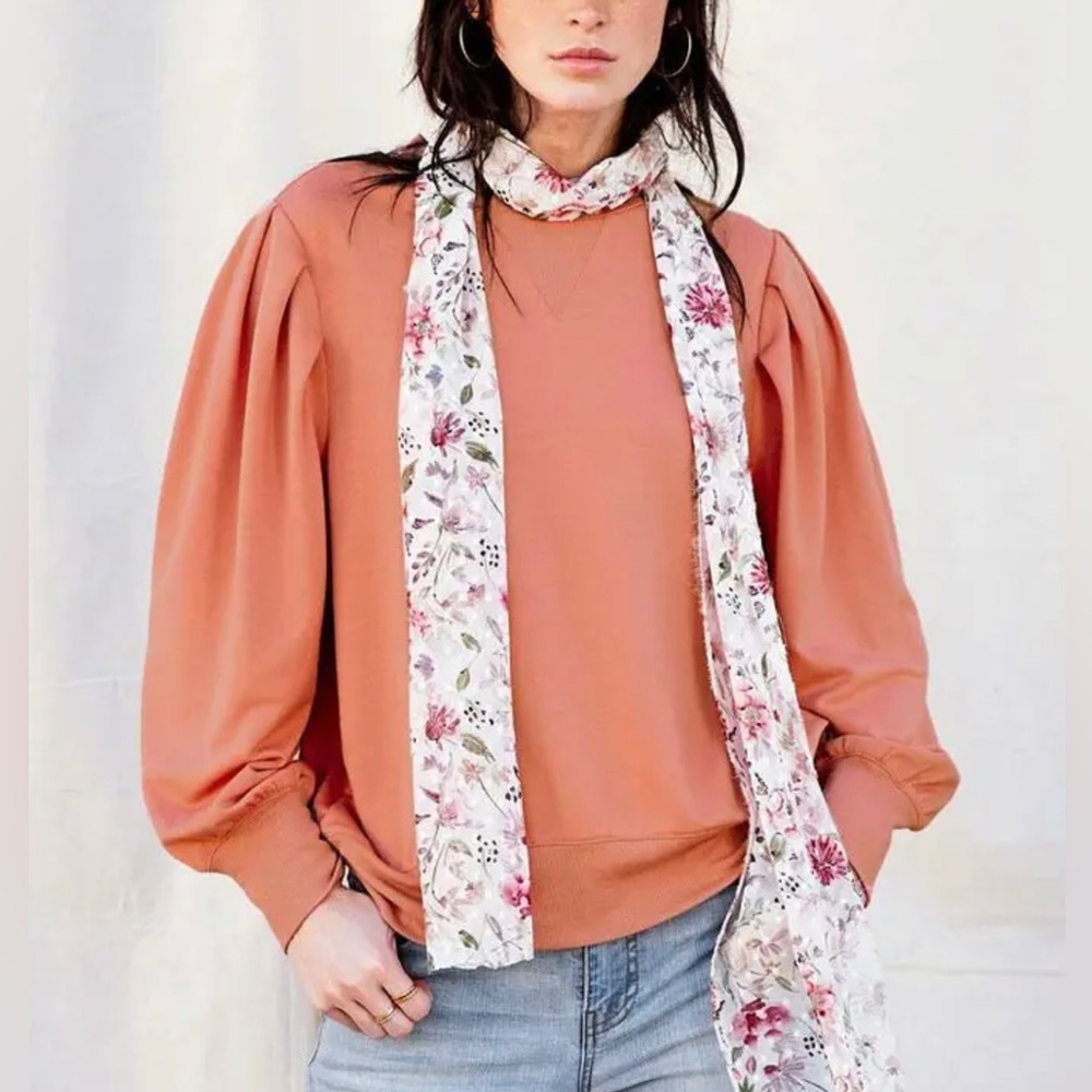 NEW Matilda Jane Good Hart GH Bonnell Sweatshirt Canyon Clay Size M